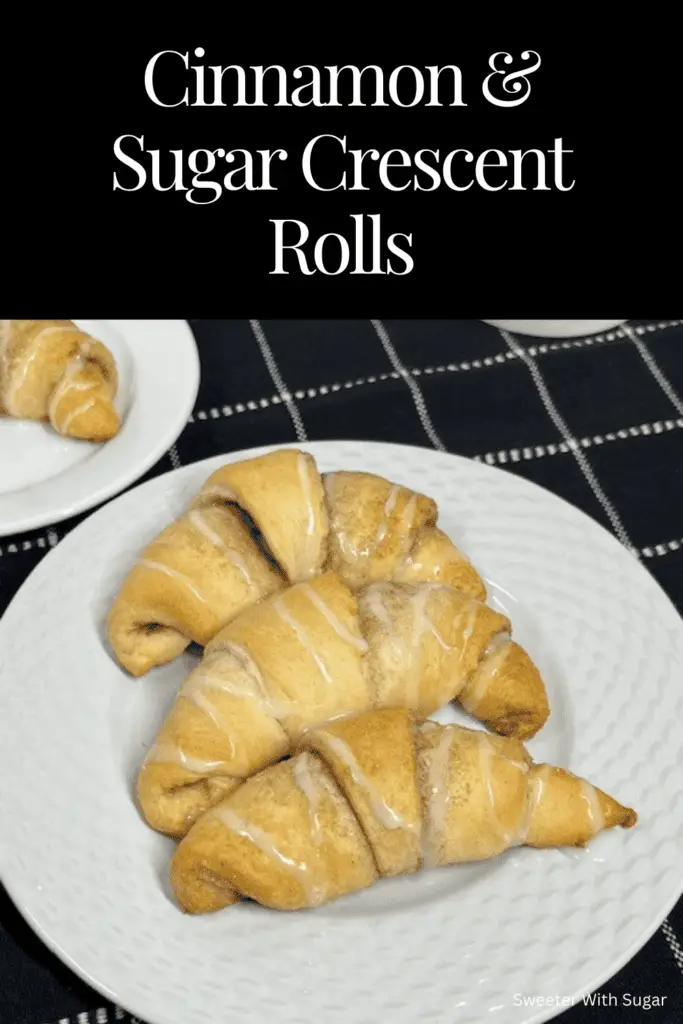 These Easy Cinnamon & Sugar Crescent Rolls are the perfect quick and delicious treat! Made with flaky store-bought crescent roll dough, coated in butter, cinnamon, and sugar, then baked to golden perfection, these buttery cinnamon crescent rolls taste just like homemade mini cinnamon rolls—but with half the effort! #CinnamonSugarCrescentRolls #EasyBaking #CrescentRollRecipes #MiniCinnamonRolls #SweetBreakfast #HomemadeTreats #SimpleDesserts