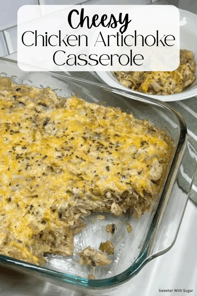 Cheesy Chicken & Artichoke Casserole recipe is a comforting, creamy, and flavor-packed dish that's perfect for busy weeknights. Tender chunks of rotisserie chicken are combined with cream cheese, marinated artichoke hearts, garlic, celery, green onions and grated cheese, then baked until bubbly and golden. Cheesy Chicken & Artichoke Casserole recipe is a comforting, creamy, and flavor-packed dish that's perfect for busy weeknights. Tender chunks of rotisserie chicken are combined with cream cheese, marinated artichoke hearts, garlic, celery, green onions and grated cheese, then baked until bubbly and golden. Cheesy Chicken & Artichoke Casserole recipe is a comforting, creamy, and flavor-packed dish that's perfect for busy weeknights. Tender chunks of rotisserie chicken are combined with cream cheese, marinated artichoke hearts, garlic, celery, green onions and grated cheese, then baked until bubbly and golden. Cheesy Chicken & Artichoke Casserole recipe is a comforting, creamy, and flavor-packed dish that's perfect for busy weeknights. Tender chunks of rotisserie chicken are combined with cream cheese, marinated artichoke hearts, garlic, celery, green onions and grated cheese, then baked until bubbly and golden. #CheesyChickenCasserole #ChickenAndArtichokeBake #EasyCasseroleRecipe
#CreamyChickenDinner #LowCarbComfortFood #WeeknightCasserole
#FamilyFriendlyMeals #GlutenFreeDinnerIdeas #MakeAheadMeals
#ArtichokeChickenRecipe #ChickenCasseroleLove #CozyCasseroleSeason
#ChickenArtichokeCasserole #BakedChickenDinner