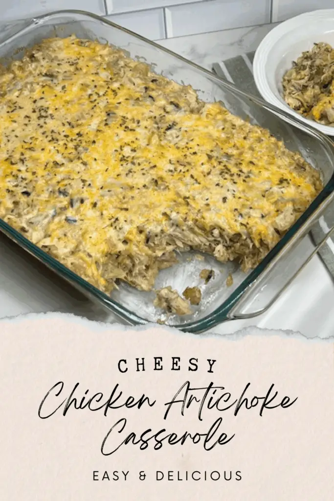 Cheesy Chicken & Artichoke Casserole recipe is a comforting, creamy, and flavor-packed dish that's perfect for busy weeknights. Tender chunks of rotisserie chicken are combined with cream cheese, marinated artichoke hearts, garlic, celery, green onions and grated cheese, then baked until bubbly and golden. Cheesy Chicken & Artichoke Casserole recipe is a comforting, creamy, and flavor-packed dish that's perfect for busy weeknights. Tender chunks of rotisserie chicken are combined with cream cheese, marinated artichoke hearts, garlic, celery, green onions and grated cheese, then baked until bubbly and golden. Cheesy Chicken & Artichoke Casserole recipe is a comforting, creamy, and flavor-packed dish that's perfect for busy weeknights. Tender chunks of rotisserie chicken are combined with cream cheese, marinated artichoke hearts, garlic, celery, green onions and grated cheese, then baked until bubbly and golden. Cheesy Chicken & Artichoke Casserole recipe is a comforting, creamy, and flavor-packed dish that's perfect for busy weeknights. Tender chunks of rotisserie chicken are combined with cream cheese, marinated artichoke hearts, garlic, celery, green onions and grated cheese, then baked until bubbly and golden. #CheesyChickenCasserole #ChickenAndArtichokeBake #EasyCasseroleRecipe
#CreamyChickenDinner #LowCarbComfortFood #WeeknightCasserole
#FamilyFriendlyMeals #GlutenFreeDinnerIdeas #MakeAheadMeals
#ArtichokeChickenRecipe #ChickenCasseroleLove #CozyCasseroleSeason
#ChickenArtichokeCasserole #BakedChickenDinner