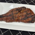 Tri-tip roast with seasoned crust fresh from the grill or smoker