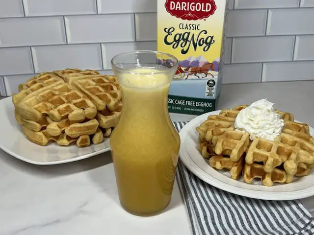 Eggnog Syrup-Sweeter With Sugar