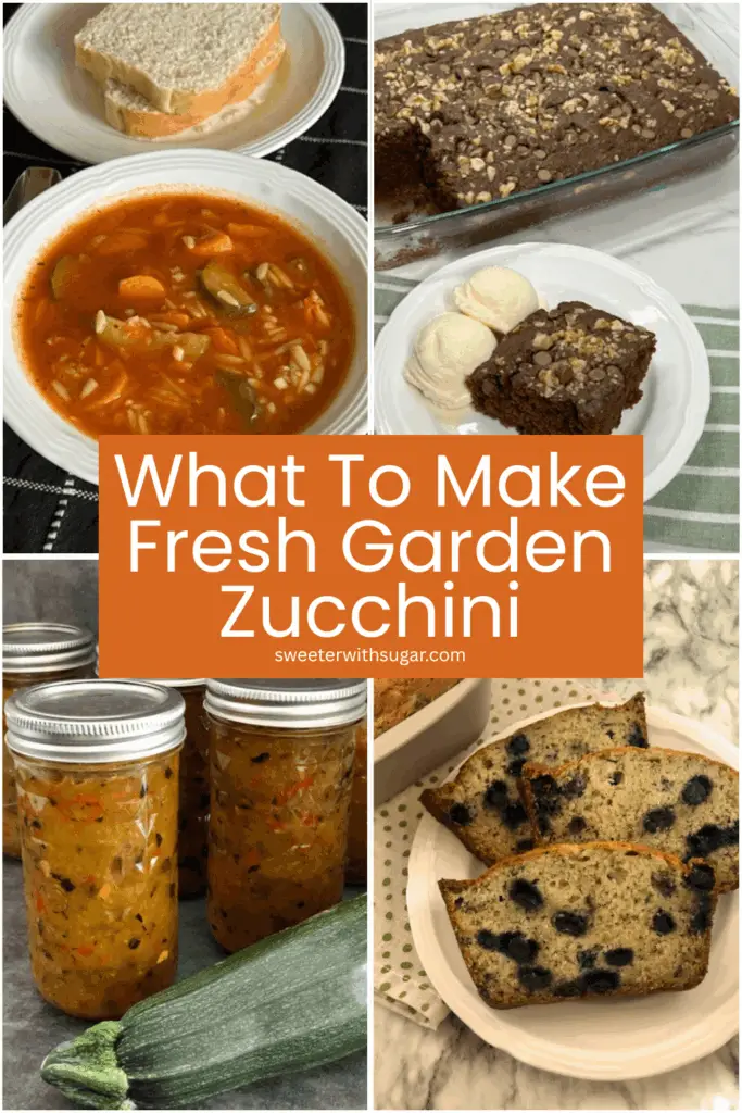 Zucchini Recipe Collection-Ways to use zucchini